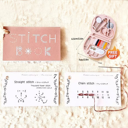 Stitchery™ – Mini Sewing Book for Creative Projects (50% Off)