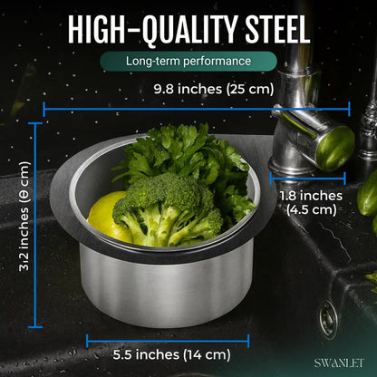 Swanlet™ - Corner Strainer Basket Keeps Sinks Clear (50% Off)