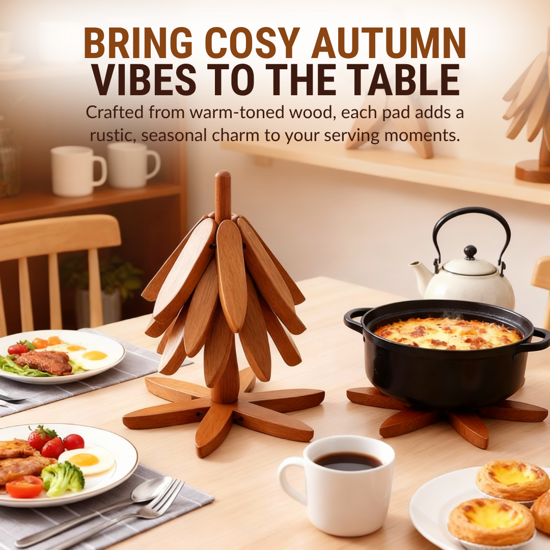 Waldrift™ – Wooden Trivet Pads (50% Off)
