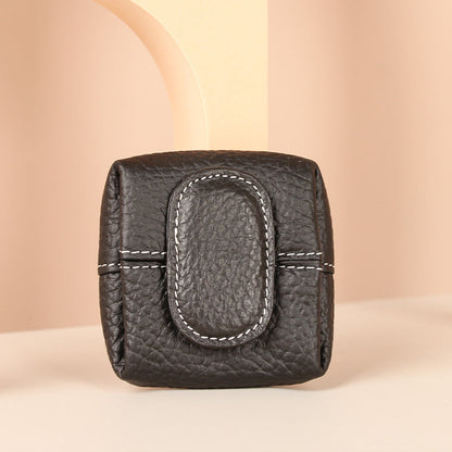 Élivéa™ – Compact Leather Coin Purse (40% Off)