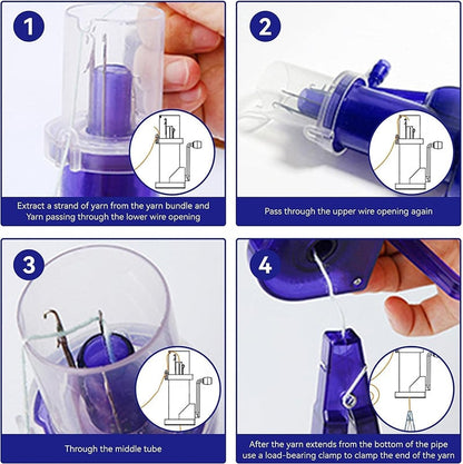 Knitto™ – Quick Cord Knitting Machine (50% Off)