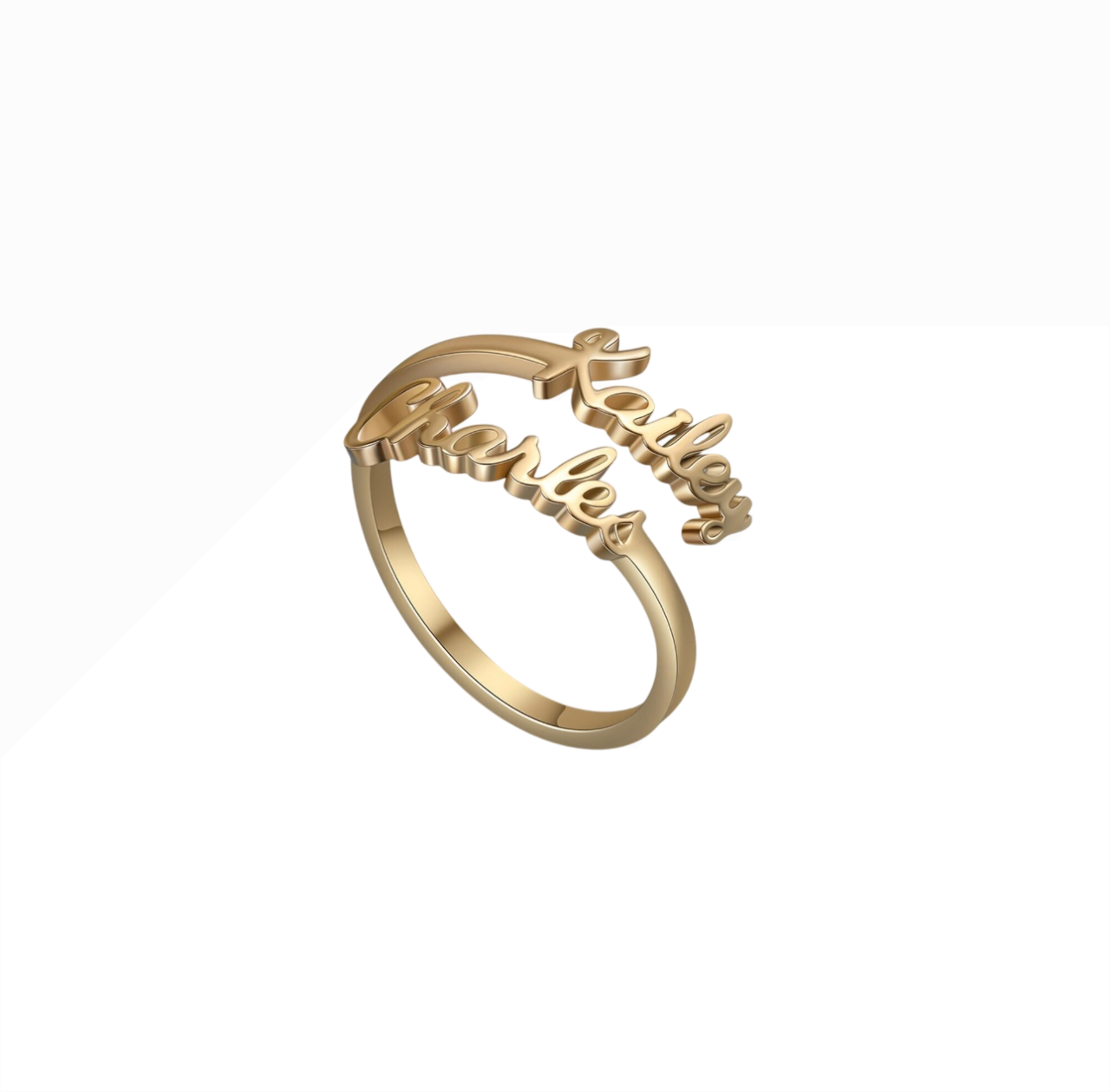 Aurelya™ – Customized Name Ring (50% Off)