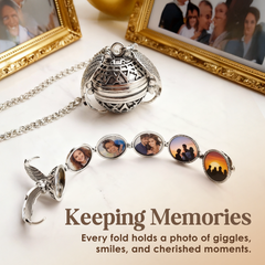 Lunelle™ – Foldable Photo Pendant Necklace (50% Off)