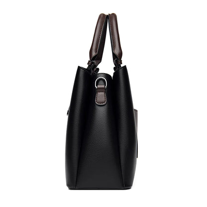 Seloura™ – Structured PU Leather Handbag (50% Off)