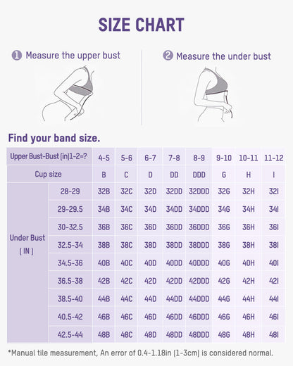 Serenya™ – Plus Size Cooling Minimizer Bra (50% Off)