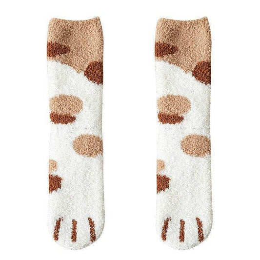 Mewcha™ – Fluffy Cat Paw Socks  (2+3 Free)