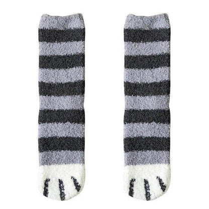 Mewcha™ – Fluffy Cat Paw Socks  (2+3 Free)