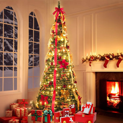 Lumiscarlet™ – Pop Up Red Christmas Tree (50% Off)