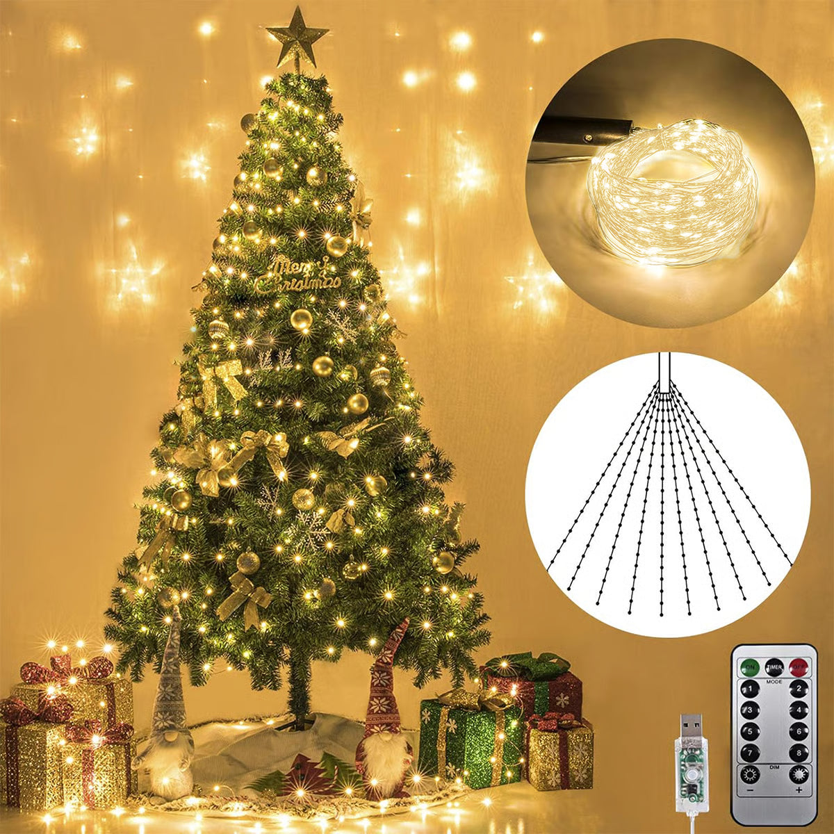 Lunessia™ – Christmas LED Firefly String Lights (50% Off)
