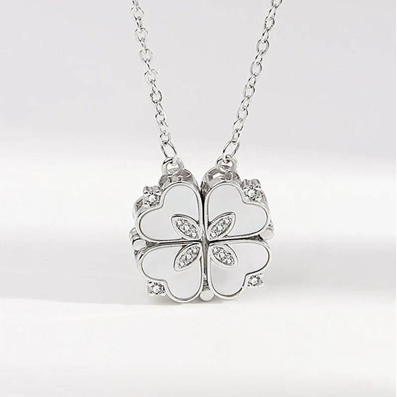 Cloverelle™ – Sparkling Clover Pendant Necklace (1+1 Free)