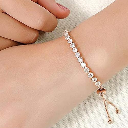 Olencia™ – Adjustable Tennis Bracelet (50% Off)
