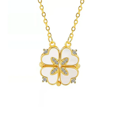 Cloverelle™ – Sparkling Clover Pendant Necklace (1+1 Free)