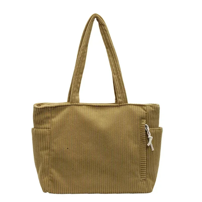 Cordelley™ –  Cozy Corduroy Tote Bag (50% Off)