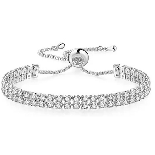 Olencia™ – Adjustable Tennis Bracelet (50% Off)