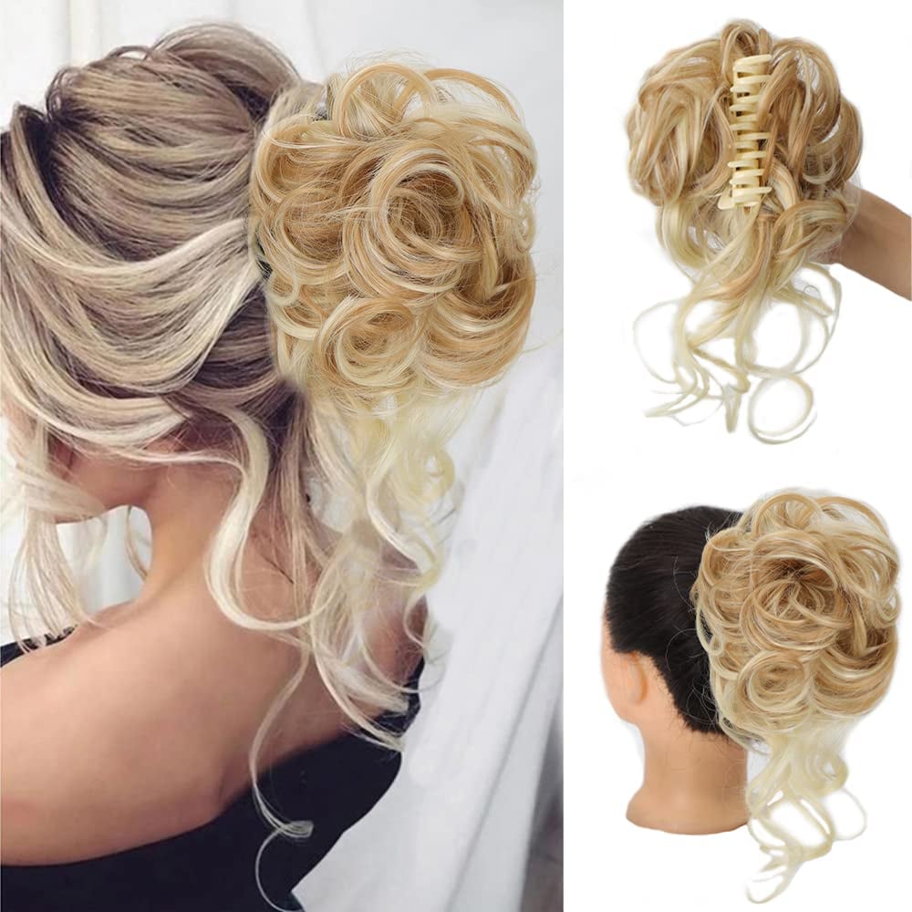 Lunisse™ – Elegant Curly Bun Hair Clip (1+1 Free)