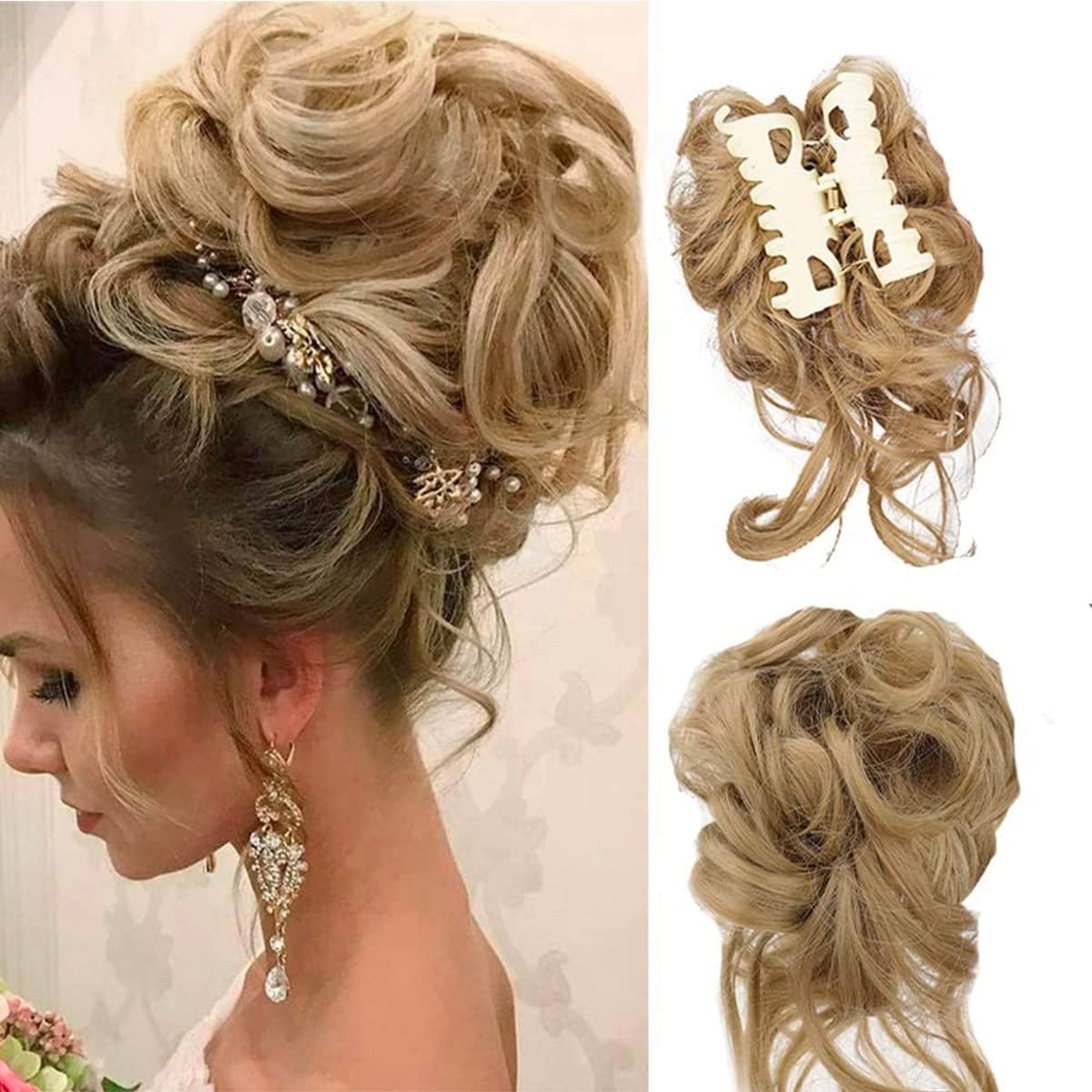 Lunisse™ – Elegant Curly Bun Hair Clip (1+1 Free)
