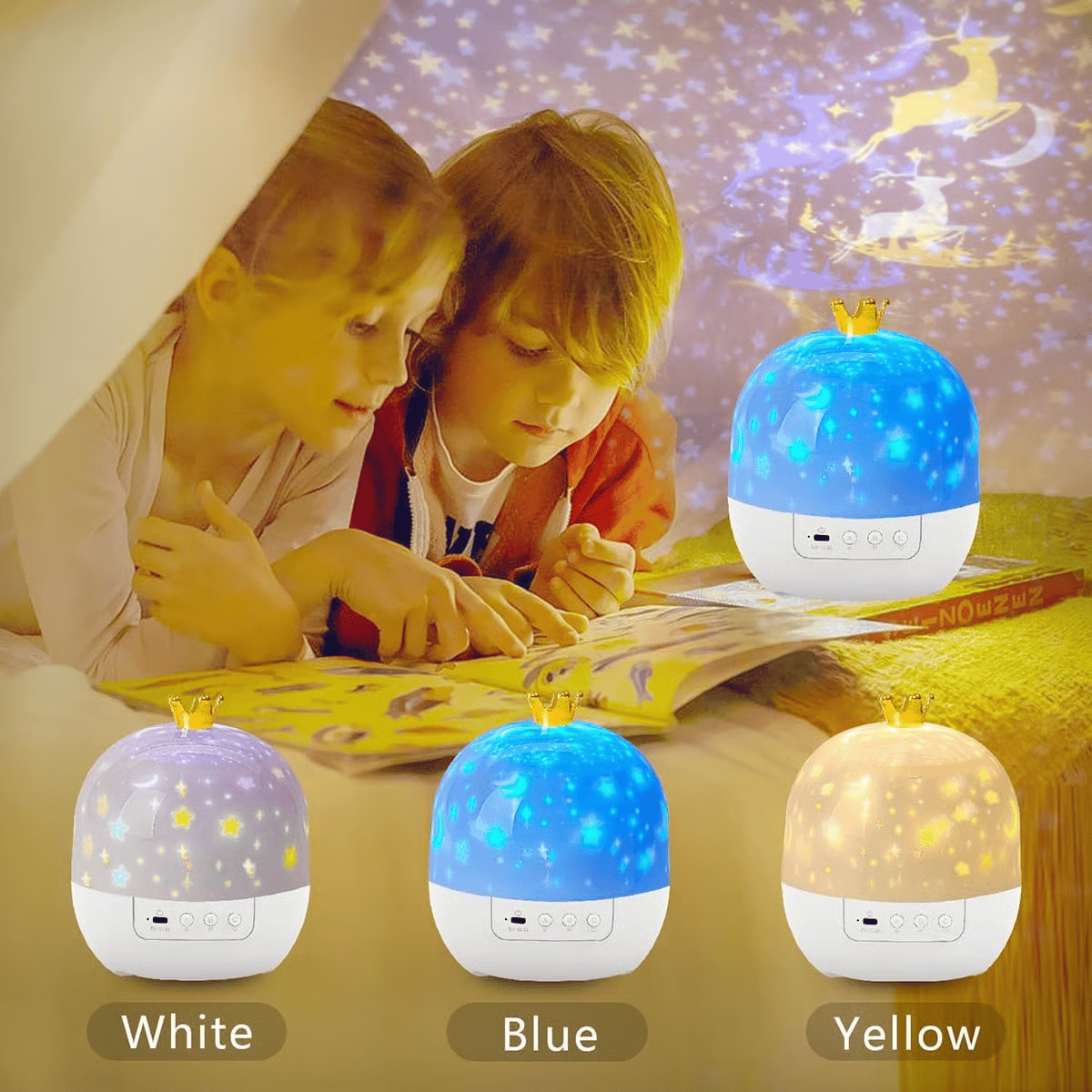 Luniboo™ – Star Projector Night Light (50% Off)