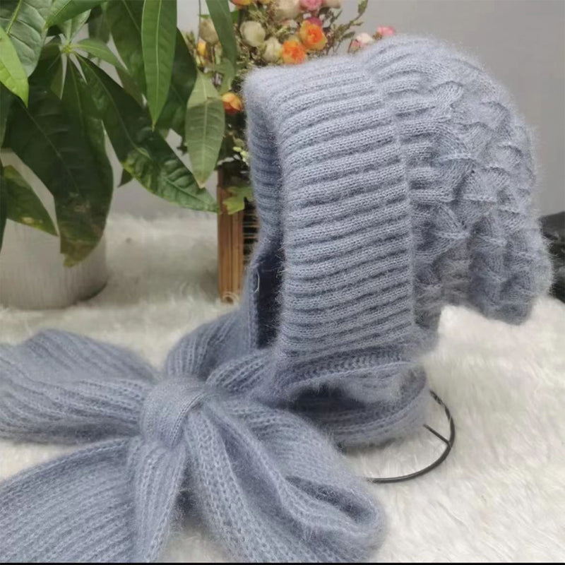 Auralyn™ – Women's Fleece-lined Knitted Hat Scarf (30% Off)