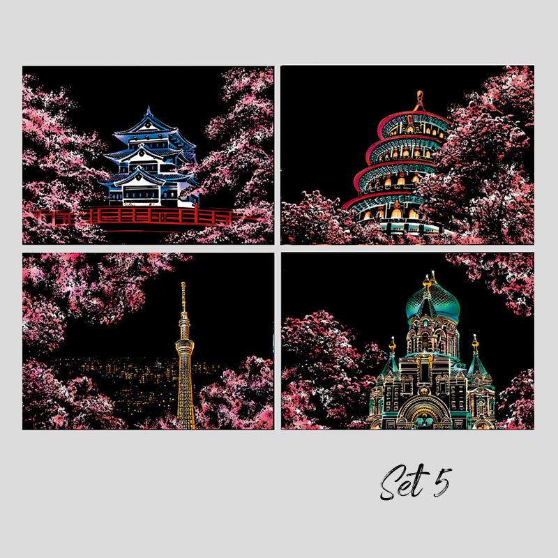 Inklume™ – Scratch Art Kit with Stylus Tool