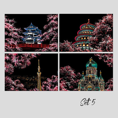 Inklume™ – Scratch Art Kit with Stylus Tool