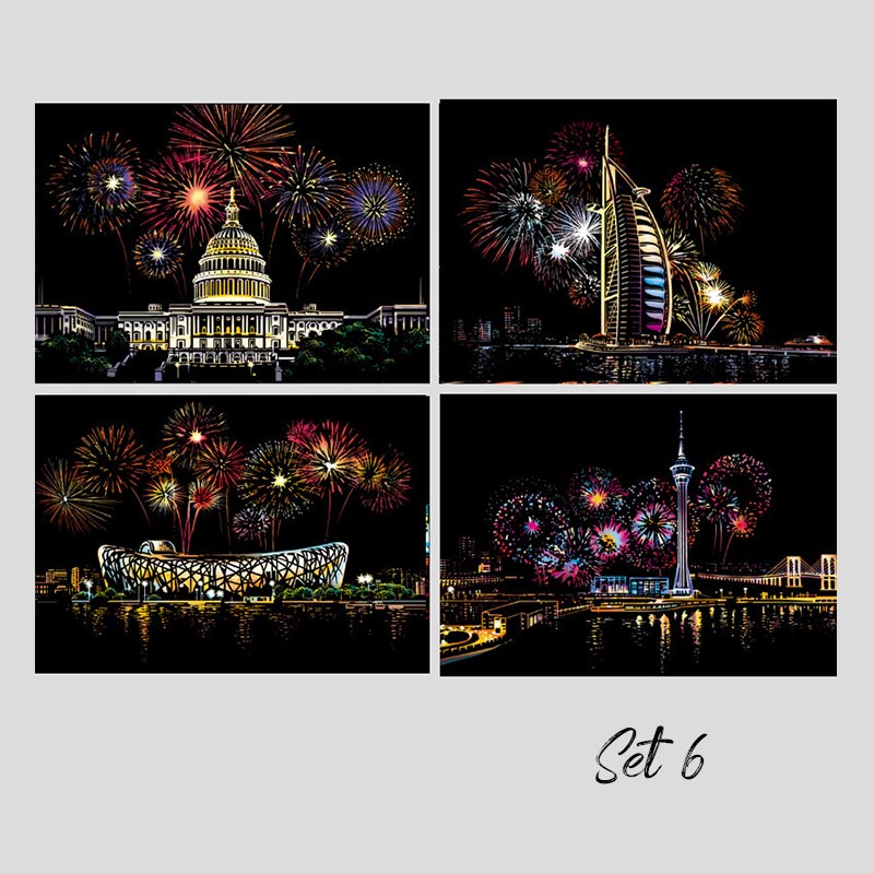 Inklume™ – Scratch Art Kit with Stylus Tool