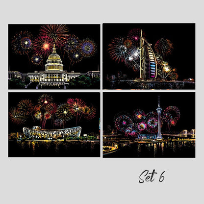 Inklume™ – Scratch Art Kit with Stylus Tool