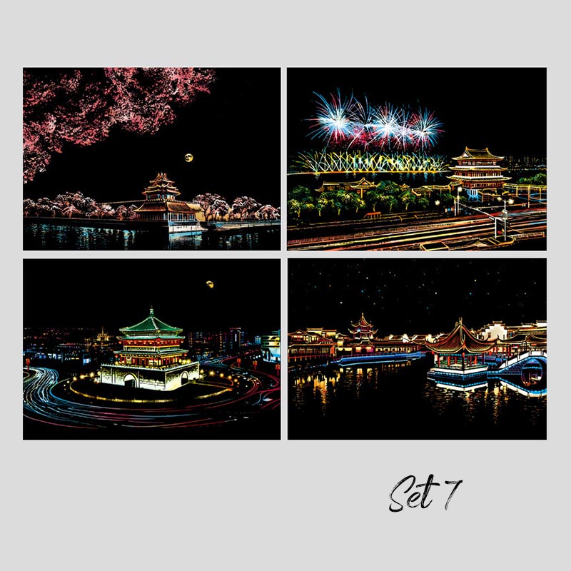 Inklume™ – Scratch Art Kit with Stylus Tool