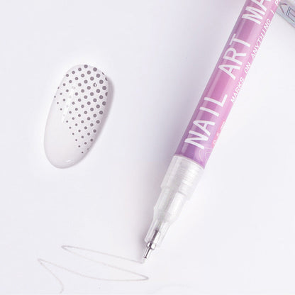 Vernisia™ – 12 Color Nail Art Fine Tip Pen Set