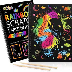 Inklume™ – Rainbow Scratch Art Booklet