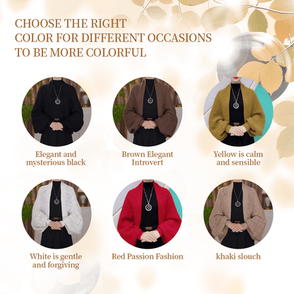 Hearthlyn™ – Knitted Shawl Cardigan (50% Off)