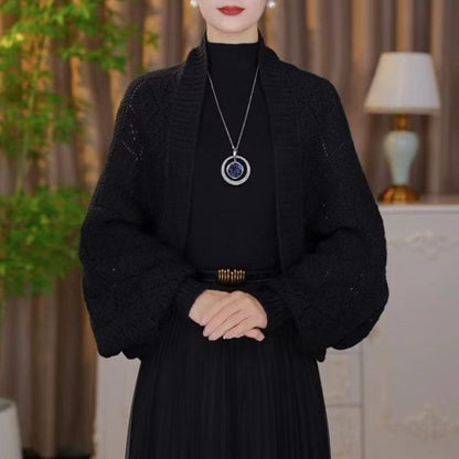 Hearthlyn™ – Knitted Shawl Cardigan (50% Off)