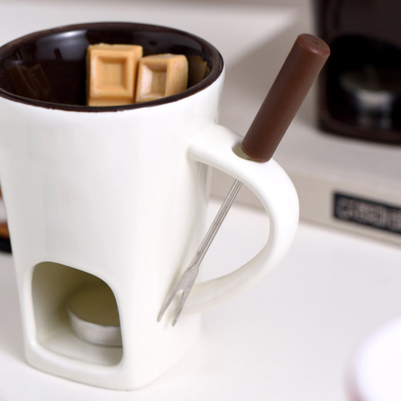 Cocozy™ – Ceramic Chocolate Fondue Mug
