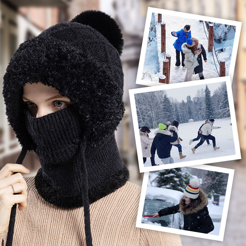Furora™ – 3-in-1 Knit Winter Hood