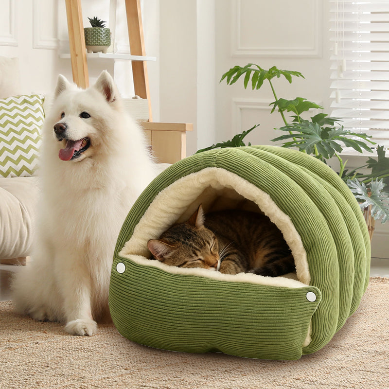 Cavina™ – Plush Pet Cave Bed