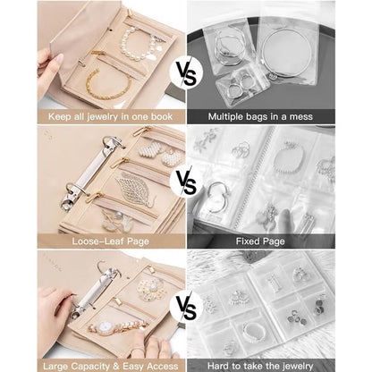 Veluvé™ – PU Leather Portable Jewelry Organizer (30% Off)